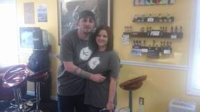 General Manager Ryan Thornton and wife Erika Thornton at DocsVapeEscape